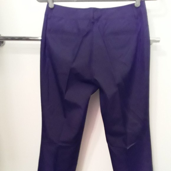 NWT SILK Banana Republic Martin Pant, Black, Sz 0 - Picture 4 of 14